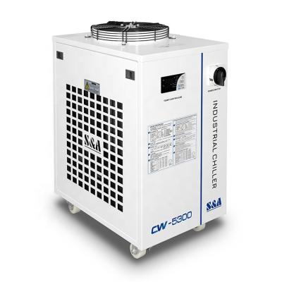 China Eco Friendly Factory S&A CW-5300AH 2.47KW Chiller Air Cooled CO2 Laser Chiller For Laser for sale