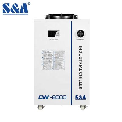 China Factory S&A China Refrigerator Manufacturer Wholesale Cooling Air Cooled CO2 Laser Refrigerator CW-6000AI for sale