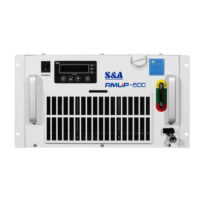 China Cooling Factory S&A RMUP-500 Rack Mount 720W Capacity 720W Industrial Water Chiller For Laser UV Cooling for sale