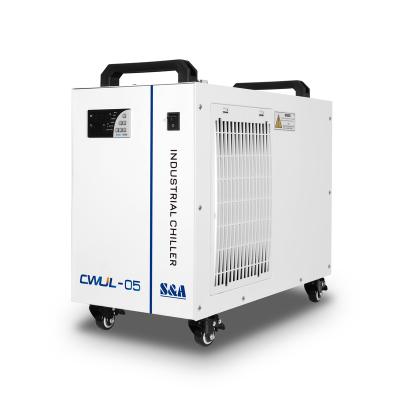 China Factory S&A CWUL-05 0.4 KW Small Rapid Refrigeration Water Chiller For Ensure Stable Laser Produced for sale