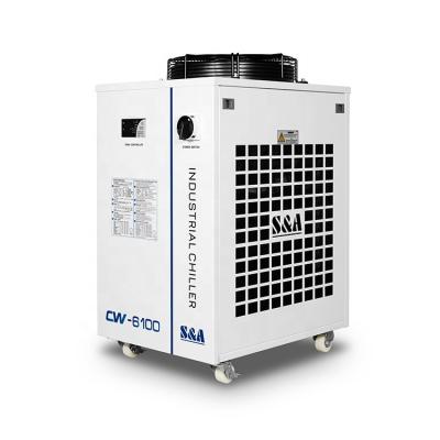 China Factory S&A Professional Cooling Equipment Air Cooled 4.24kW CW-6100AI CNC Spindle Chiller for sale