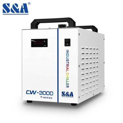 China Factory S&A CW-3000TK 0.11kW 220V Air Cooled Machine CNC Spindle Chiller for 1500W CNC Cutting for sale