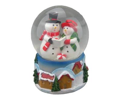 China Europe Resin Christmas Snowman Snow Globe/Water Globe/Snow Globe For Christmas Decoration for sale