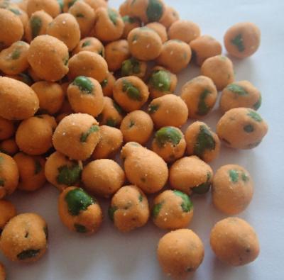 China Good Natural Healthy Fried Taste Many Chilli Flavored Coated Peas for sale