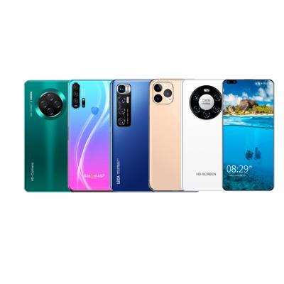 China Manufacturer 3G Wholesale Mobile Phones 11 celulares celular de telefon max Android Smartphone Mate40pro+ Cell Phones for sale