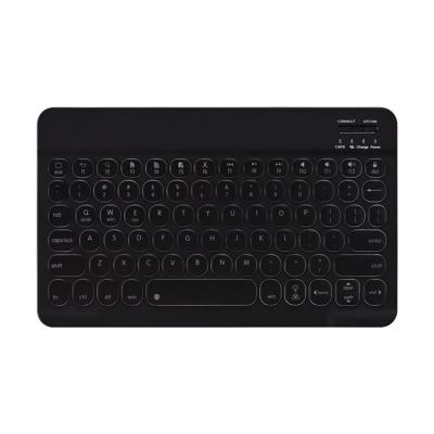 China Wireless Customized Aluminum Alloy ABS Plastic Wireless Illuminated Laptop 10m Keyboard for sale