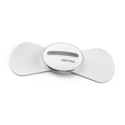 China Effective TEN EMS Pulse Butterfly Massage Sticker Electric Mini Body Massager for sale