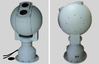 China Sistema de rastreio EO/IR inteligente da beira/fiscalização litoral com câmera térmica e câmera da luz do dia à venda
