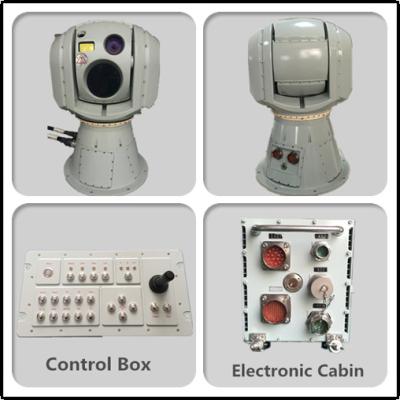 China Reconocimiento multi de la cobertura total de los sistemas Jh640-100 30x del Eo Ir del sensor en venta