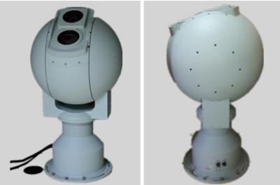 중국 해안 감시를 위한 지적인 PTZ 적외선 사진기 전기 광학계 판매용