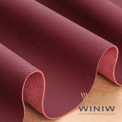 China 1.3mm Wear Resistant Faux Leather Soft Upholstery Fabric Brushed For Cars for sale