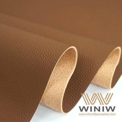 China Textured Polyurethane Microfiber Leather Automotive PU Leather Upholstery Fabric for sale