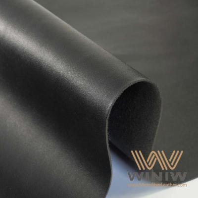 China Hoogwaardige zachte en soepele synthetische microfiber veganistische schoenleerstof Te koop