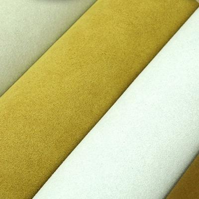 China Long Lasting PU Faux Suede Vinyl Leather For Jewelry Box for sale