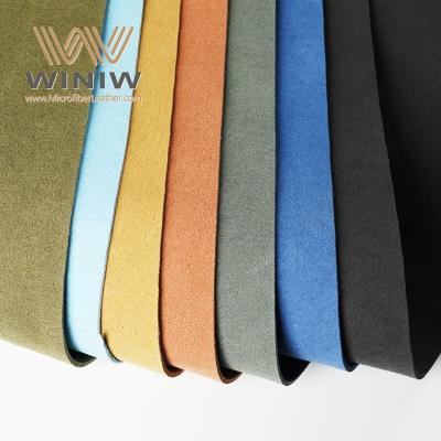 China Premium Micro Suede Leather PU Suede Ultrasuede Fabric Sofa Material zu verkaufen