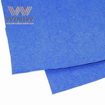 China Eco Friendly Faux Suede Leather Fabrics Microsuede Leather Covering Materials for sale