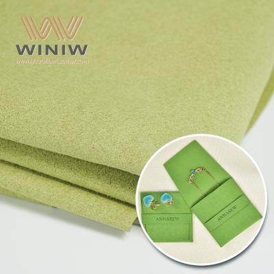 Cina 0.6mm Micro Vegano Pelle di Suede tessuto PU Pelle sintetica per la realizzazione di casi per spettacoli in vendita