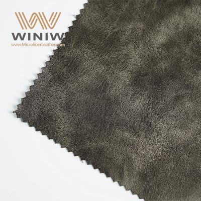 China Solvent Free Microfiber Leather PU Leather Stretch Fabric For Clothing for sale