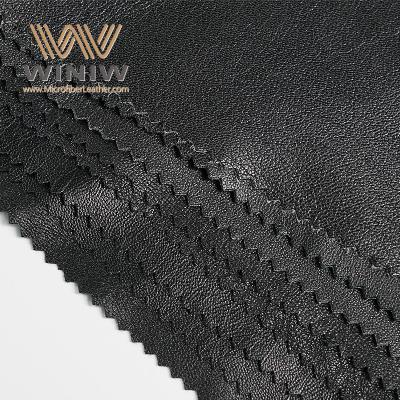 China 0.6mm Water Resistant Jackets Material Faux Microfiber Leather for sale