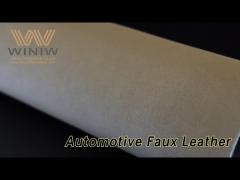 Waterproof Automotive Faux Leather Texture Vinyl For Car Interior