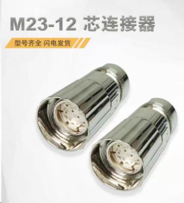 China Conector circular Siemens IP67 à prova d'água masculino feminino de 12 pinos M23 à venda