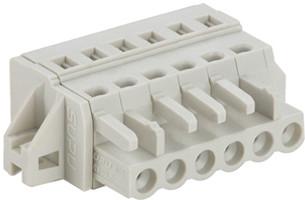 China LED Light Connectors Insert Type 15A Rated Current 300V Rated Voltage White Connectors zu verkaufen