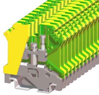 China Din rail terminal block RD-SKJ-2.5JD din rail blocks for sale