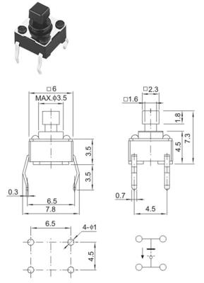 China Interruptor micro del interruptor eléctrico con los interruptores de presión en venta