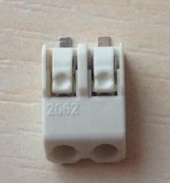 China 2062 llevó el conector resistente de la conexión rápida ligera de los conectores -3P Screwless en venta