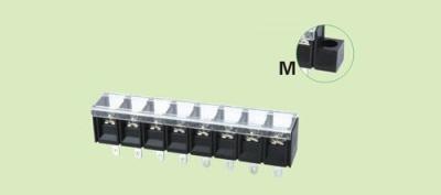 中国 透明な明確なカバーとの障壁のターミナル ブロック78H-13mm 2-30P 750V 40Aのねじ込み端子の障壁のブロックの黒 販売のため