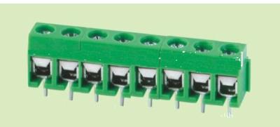 China pcb terminal blocks, terminal block screw type, 126R-5.0 pcb board 5.0 126R green terminal block terminal block for sale