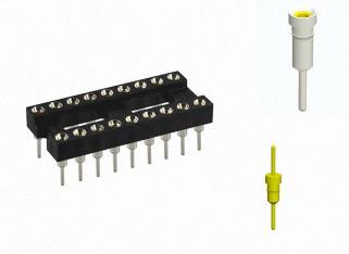 Cina Pin 2XXP nel passo dell'incavo 2.54mm del circuito integrato di 1.27Mm per l'inserzione di AC/DC in vendita