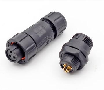 China Licht-Verbindungsstücke 2 des Streifen-SP13 - 9 Pin/führte Bandkabelstecker 250V zu verkaufen