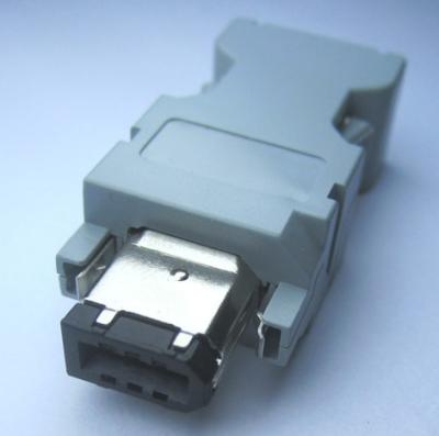 China SM-6P-G Gray 125V Metal Electrical Connectors IP67 DIN40050 SM-6P for sale