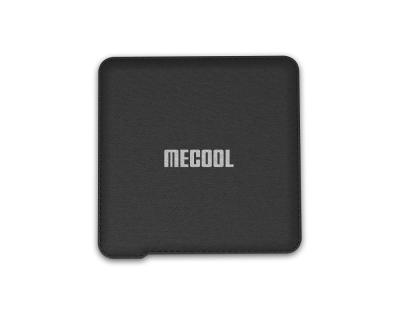 China 8K Mecool KM1 ATV Dual Wifi TV Box Android 9.0 TV Box Quad Core 2020 4k 1 X 10/100mbps 802.11n 2.4g/5ghz for sale