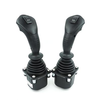 China Electric Control Hand Grip Joystick In Construction Machinery Parts Harvester Loader Tractor for sale