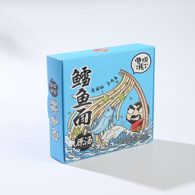 Cina Factory Price Cod Fish Noodle Soup Instant Food Ramen Udon Noodle Soup Cod Noodles in vendita