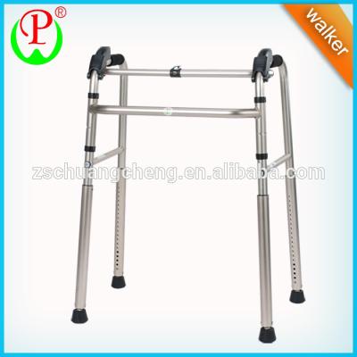 China 150 kg aluminum foldable stair climbing walker for the elderly, walking cane for sale