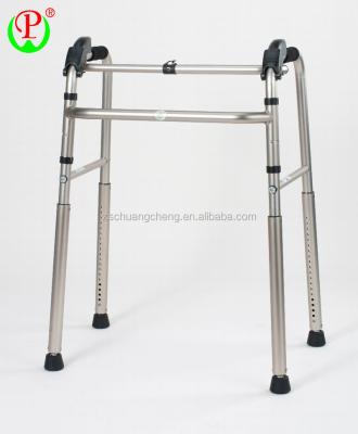 China One aluminum folding climbing rollator and aluminum button stair walker for adult for sale