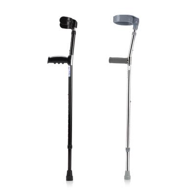 China Home Use Hospital Aluminum Alloy Outdoor Lightweight Adjustable Elbow Medical Walking Crutch for sale