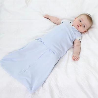 China Antibacterial Newborns Wrap Baby Sleeping Bag Cotton Envelope Sleeping Bag Spring / Summer Infant Envelope for sale