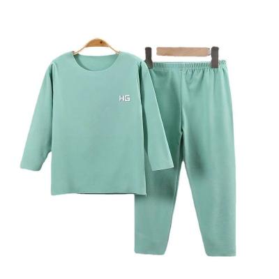 China Custom made children's pajamas sleepwear boys and girls children winter clothing high quality breathable cotton pajamas kids pajamas for sale