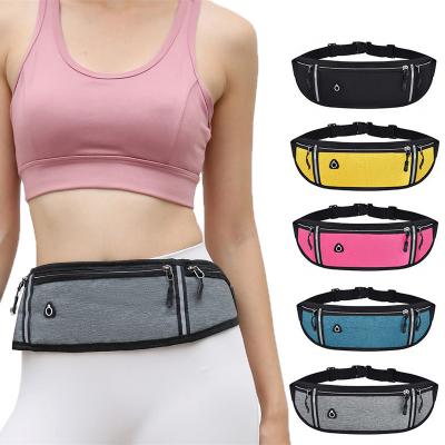 China Water proof Outdoor Sports Multi functional Waist Bag Oxford Cloth Waterproof Crossbody Bag Close Fitting Hidden Running Phone Bag for sale