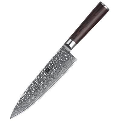 China Viable Professional Japanese Chef 8 Inch Damascus Kitchen Knife for sale