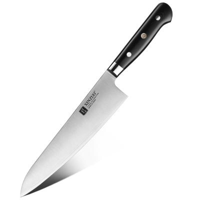 China Sustainable 8 Inch Professional Compound 440C Stainless Steel Kitchen Chef Knife for sale