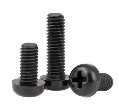 China M6 M8 Pan Head Screws Cross Recess Nylon Plastic Nylon Machine Screws for sale