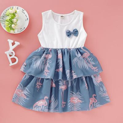 China Anti-wrinkle new arrival 2022 many color cute style 1-4 years old baby dress summer kids for sale