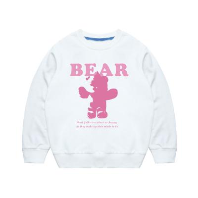 China Breathable Best Price Long Sleeve Cartoon Pattern Printed Cotton Knitted Boys Girls Hoodies For 90-170cm for sale