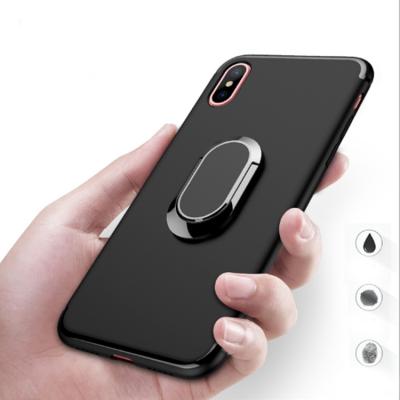 China Eco-Friendly For iPhone Hybrid Case TPU Shockproof PC Phone Combo Phone Case With Stand For iPhone X for sale