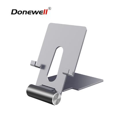 China Hot New Design Adjustable Aluminum Alloy Mobile Phone Holder Stand Folding Phone Accessories Adjustable Bracket for sale